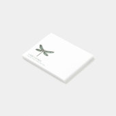 Post-it® Dragonfly Fantaisiste Vert Sauge ID1310 (Incliné)