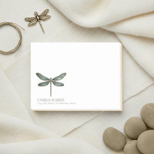Post-it® Dragonfly Fantaisiste Vert Sauge ID1310