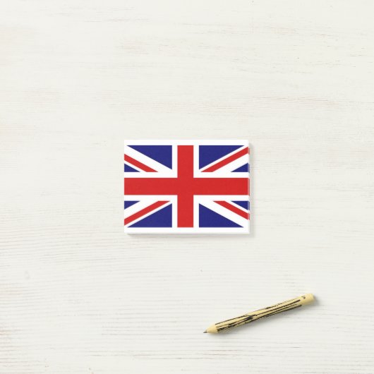 Post-it® 🇬 drapeau 🇧 (Sur un bureau)