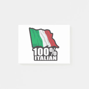 Post-it® Drapeau 100% Italien—Agitation