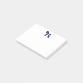 Post-it® Drapeau à revêtement doux en caoutchouc Terrier Co (Incliné)