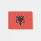 Post-it® Drapeau albanais (Devant)