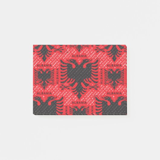Post-it® Drapeau albanais motif 2 (Devant)