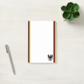 Post-it® Drapeau allemand de rayures (Bureau)