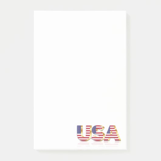 Post-it® Drapeau américain (Devant)