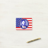 Post-it® drapeau américain donald trump (Sur un bureau)