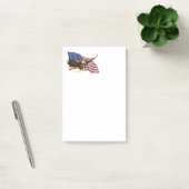 Post-it® Drapeau américain et aigle (Bureau)