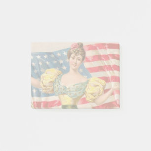 Post-it® Drapeau américain Lady Liberty Independence