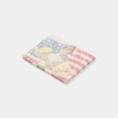Post-it® Drapeau américain Lady Liberty Independence (Incliné)