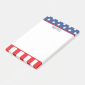 Post-it® Drapeau américain Patriotic Stars & Stripes (Incliné)