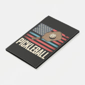 Post-it® Drapeau américain Pickleball (Incliné)