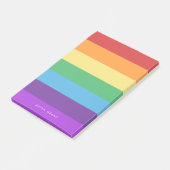 Post-it® drapeau arc-en-ciel (Incliné)