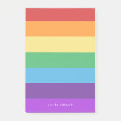 Post-it® drapeau arc-en-ciel (Devant)