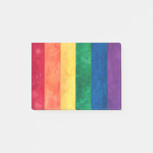 Post-it® Drapeau arc-en-ciel gay pride