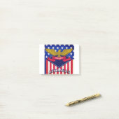Post-it® Drapeau Arkansas USA (Sur un bureau)