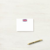 Post-it® Drapeau britannique BRITANNIQUE d'Union Jack (Sur un bureau)