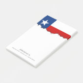 Post-it® Drapeau classique d'état du Texas (Incliné)
