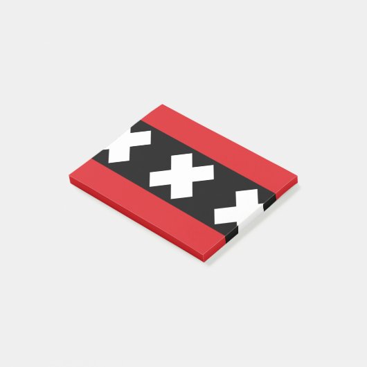 Post-it® Drapeau d'Amsterdam (Incliné)