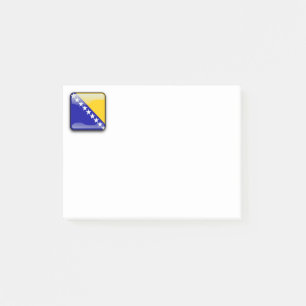 Post-it® Drapeau de Bosnie-Herzégovine