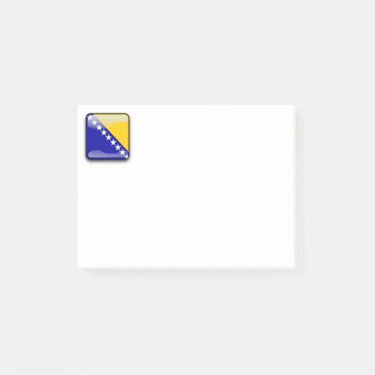 Post-it® Drapeau de Bosnie-Herzégovine (Devant)