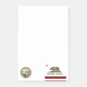 Post-it® Drapeau de Californie (Devant)