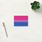 Post-it® Drapeau de fierté bisexuel (Bureau)