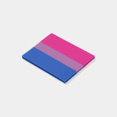 Post-it® Drapeau de fierté bisexuel (Incliné)