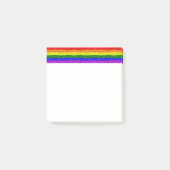 Post-it® Drapeau de fierté de SlipperyJoe's vernis liquide (Devant)