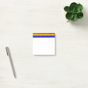 Post-it® Drapeau de fierté de SlipperyJoe's vernis liquide