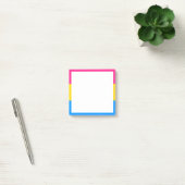 Post-it® Drapeau de fierté pansexuelle (Bureau)