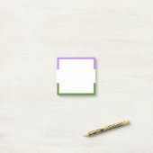 Post-it® Drapeau de fierté queer (Sur un bureau)