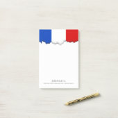 Post-it® Drapeau de France (Sur un bureau)