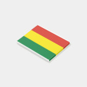 Post-it® Drapeau de la Bolivie (Incliné)