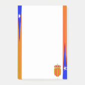Post-it® Drapeau de la Catalogne (Devant)