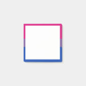 Post-it® Drapeau de la fierté bisexuelle (Devant)