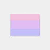 Post-it® Drapeau de la fierté bisexuelle tombée (Devant)