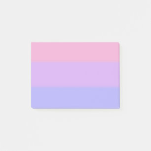 Post-it® Drapeau de la fierté bisexuelle tombée
