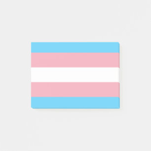 Post-it® Drapeau de la fierté transgenre - LGBT Rainbow