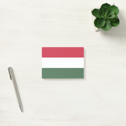 Post-it® drapeau de la Hongrie (Bureau)