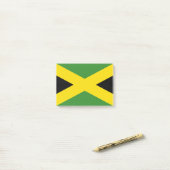 Post-it® Drapeau de la Jamaïque (Sur un bureau)