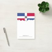 Post-it® Drapeau de la République dominicaine (Bureau)