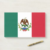 Post-it® Drapeau de la République mexicaine : 1824-1835, Pè (Sur un bureau)