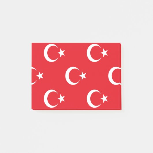Post-it® Drapeau de la Turquie (Devant)
