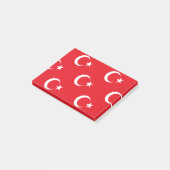 Post-it® Drapeau de la Turquie (Incliné)