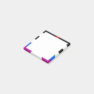 Post-it® Drapeau de l'allié LGBTQ+