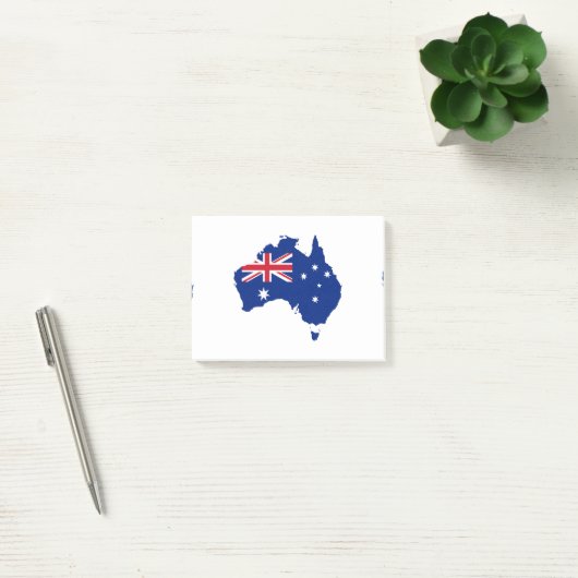 Post-it® drapeau de l'Australie (Bureau)