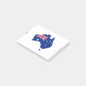 Post-it® drapeau de l'Australie (Incliné)
