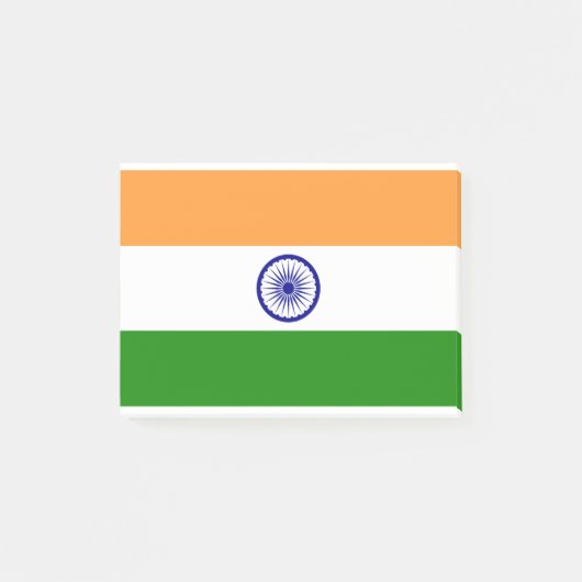 Post-it® Drapeau de l'Inde (Devant)