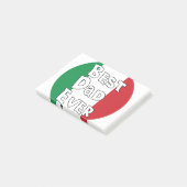 Post-it® Drapeau de l'Italie (Incliné)
