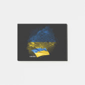 Post-it® Drapeau de l'Ukraine (Devant)